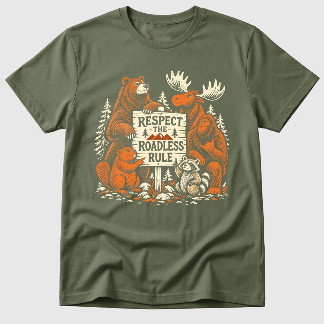 Military Green The Roadless Rule - Mosaic Rhino