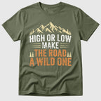 Military Green The Wild Road - Mosaic Rhino