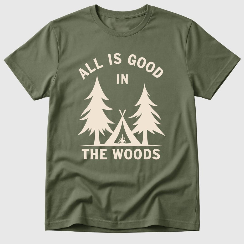 Military Green The Woods Are Good - Mosaic Rhino