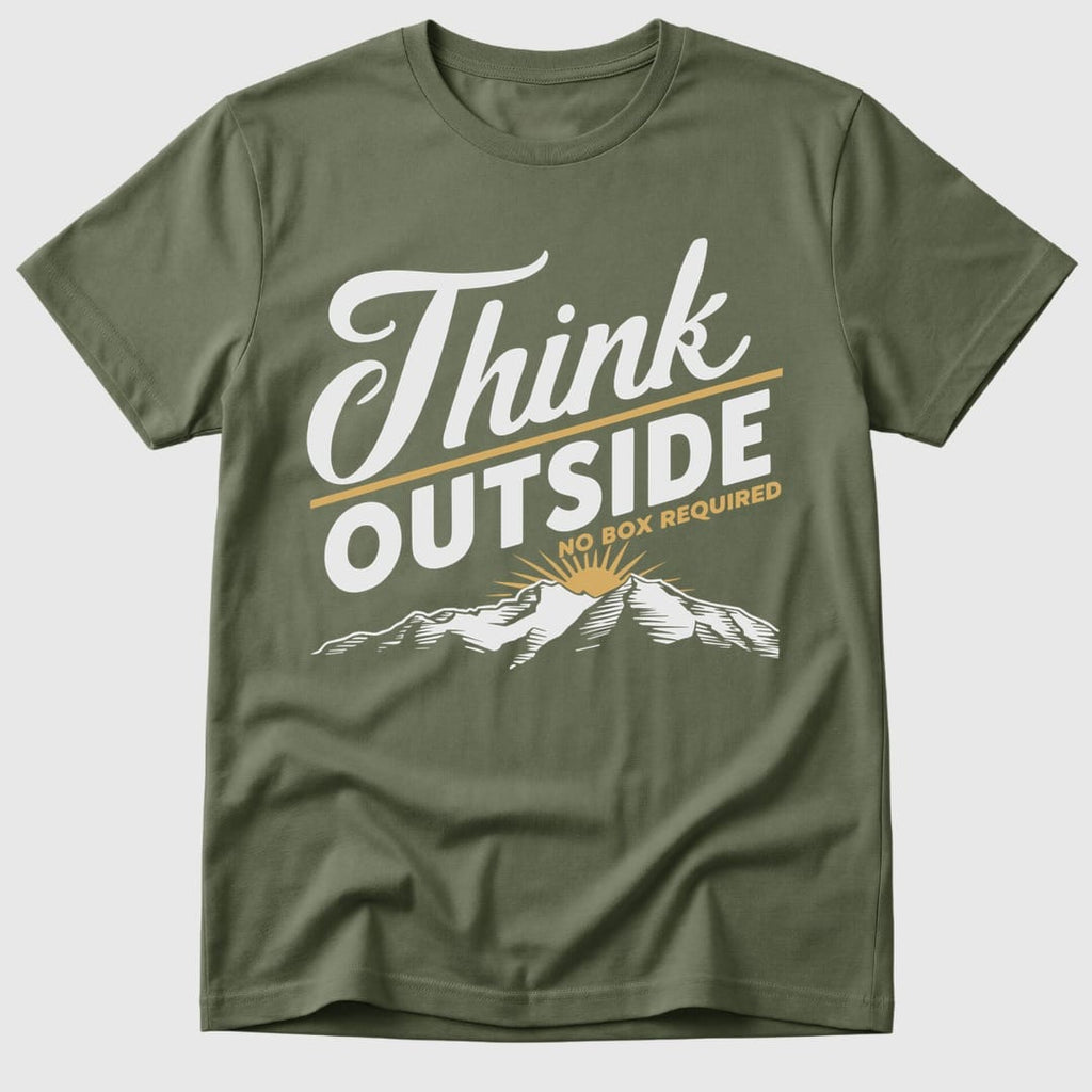 Military Green Think Outside - Mosaic Rhino