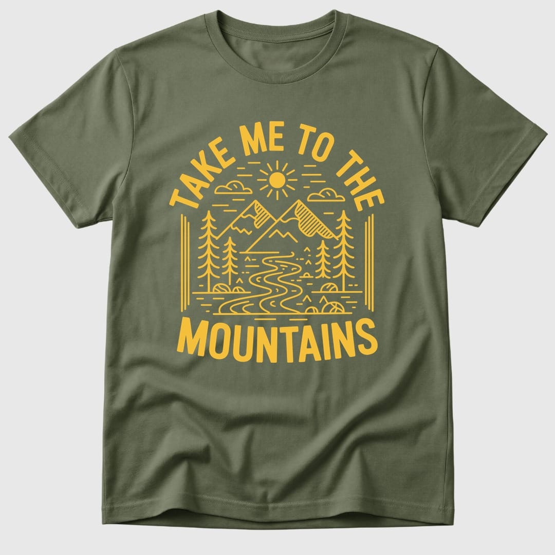 Military Green To The Mountains - Mosaic Rhino