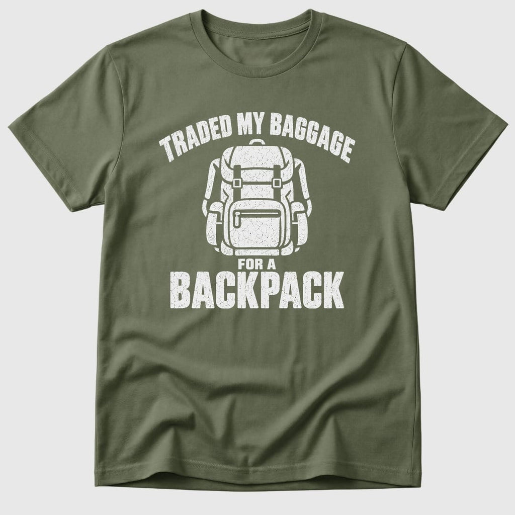 Military Green Traded My Baggage - Mosaic Rhino