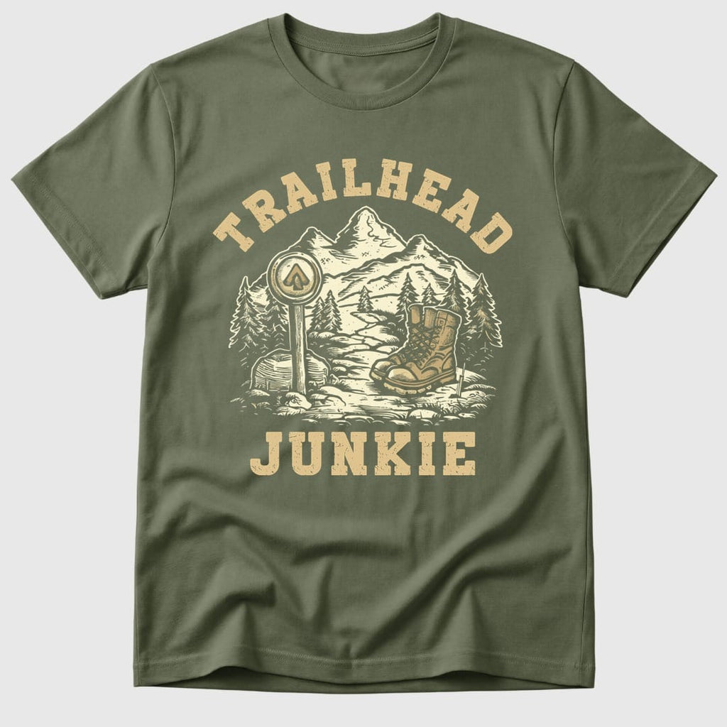 Military Green Trailhead Junkie - Mosaic Rhino