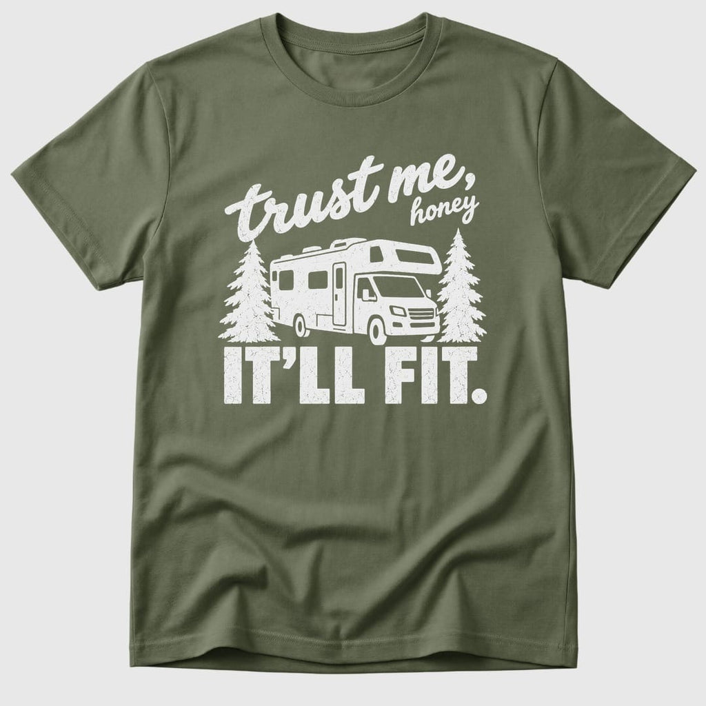 Military Green Trust Me It'll Fit - Mosaic Rhino