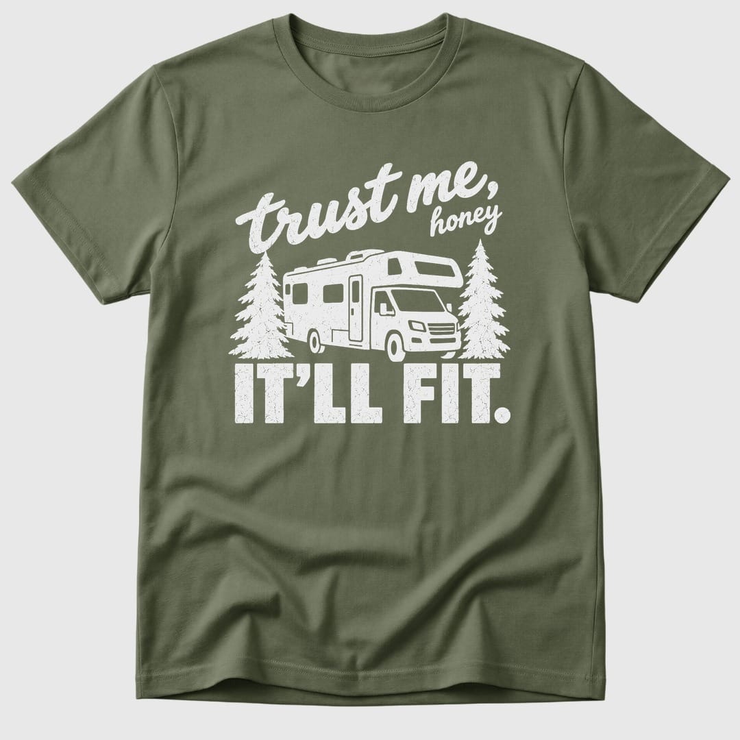 Military Green Trust Me It'll Fit - Mosaic Rhino