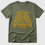 Military Green Twin Ravens - Mosaic Rhino