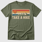 Military Green Vintage Take A Hike - Mosaic Rhino
