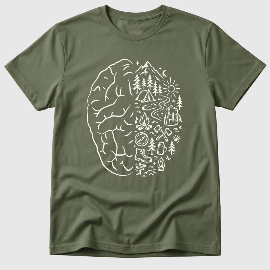 Military Green Wild Mind - Mosaic Rhino