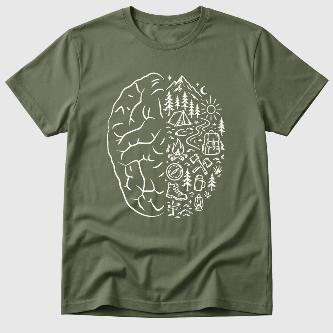 Military Green Wild Mind - Mosaic Rhino