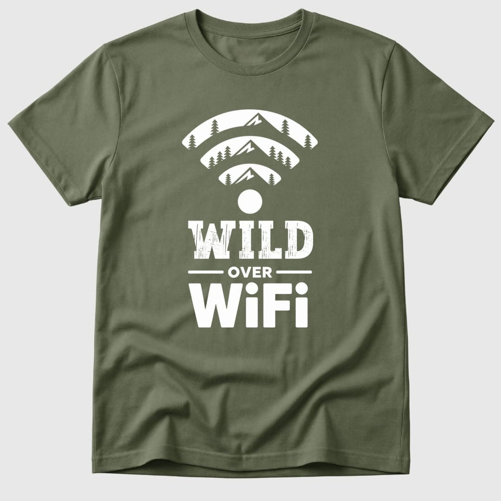 Military Green Wild Over WiFi - Mosaic Rhino