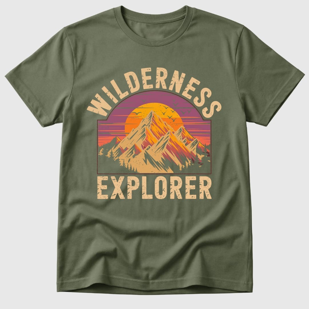 Military Green Wilderness Explorer - Mosaic Rhino