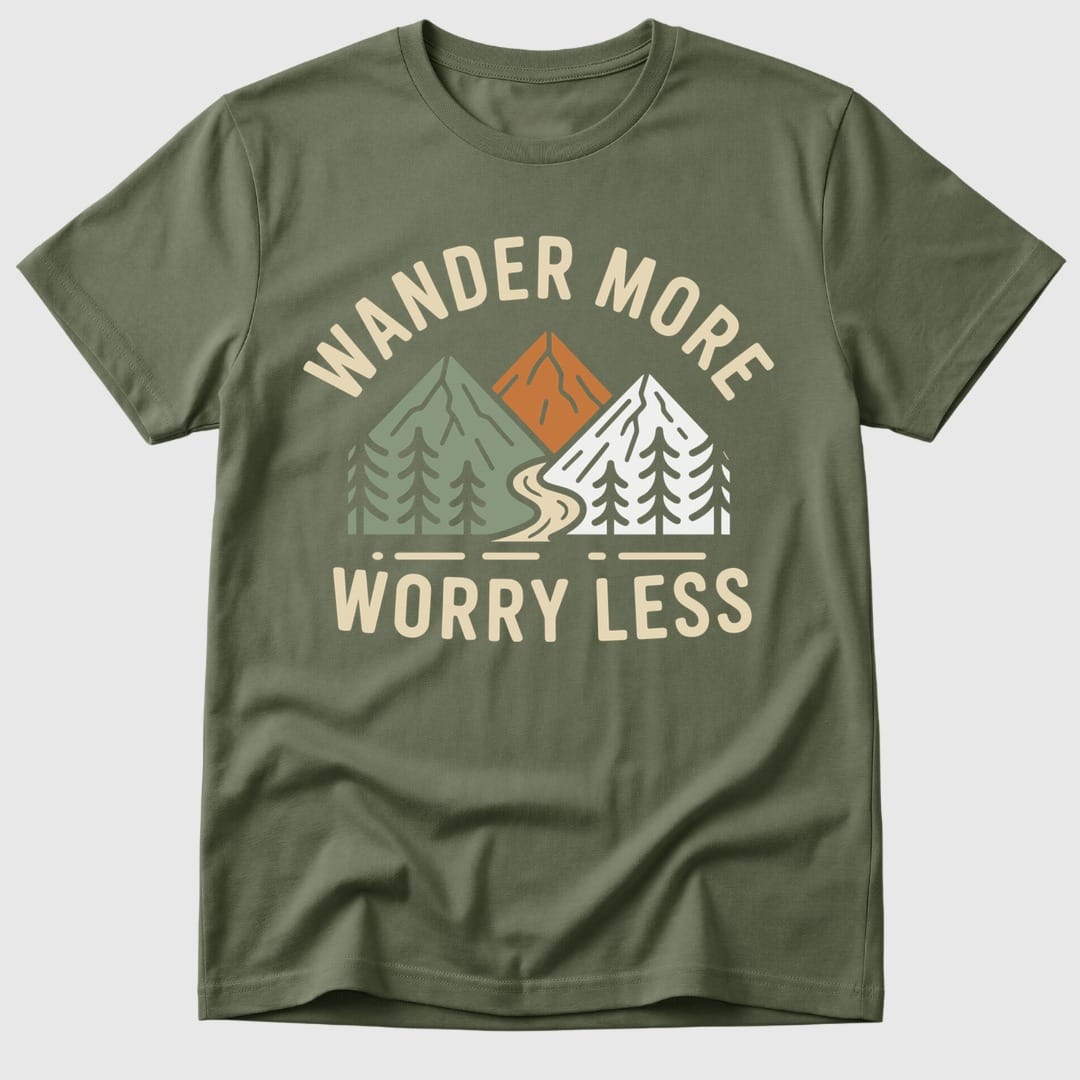 Military Green Worry Less - Mosaic Rhino