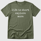 Military Green life is short - Mosaic Rhino