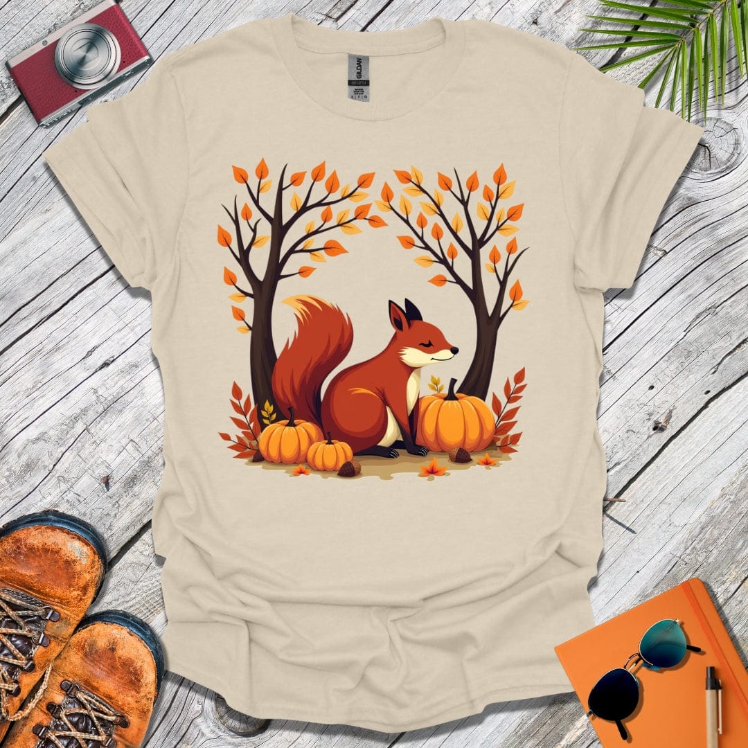 Autumn Squirrel T-Shirt