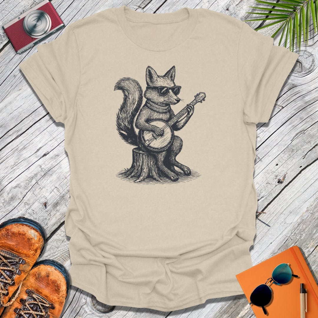 Banjo Pluckin' Fox T-Shirt