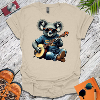 Banjo Plucking Koala T-Shirt