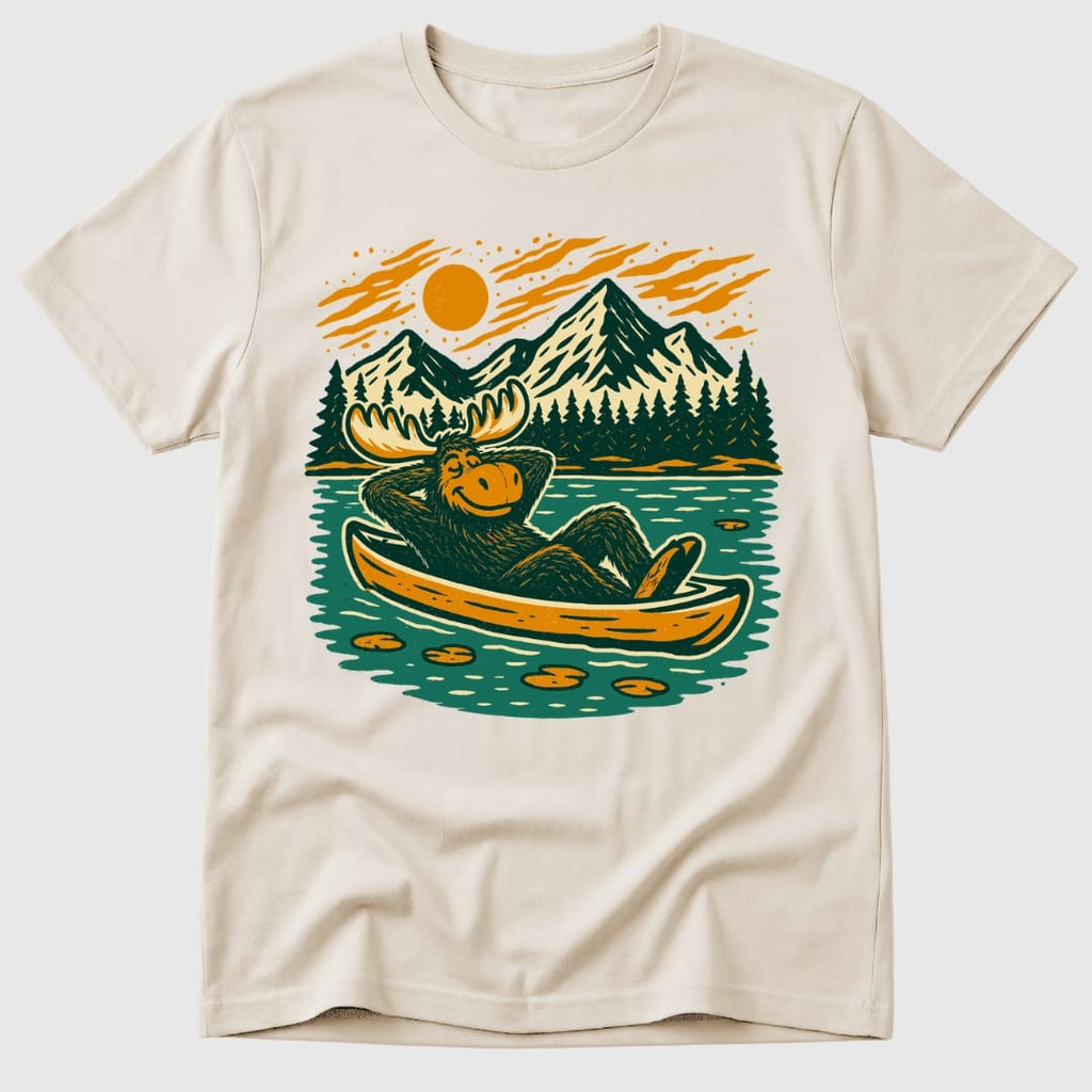 Chilled Lake Moose T-Shirt