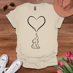 Elephant Blowing a Heart T-Shirt