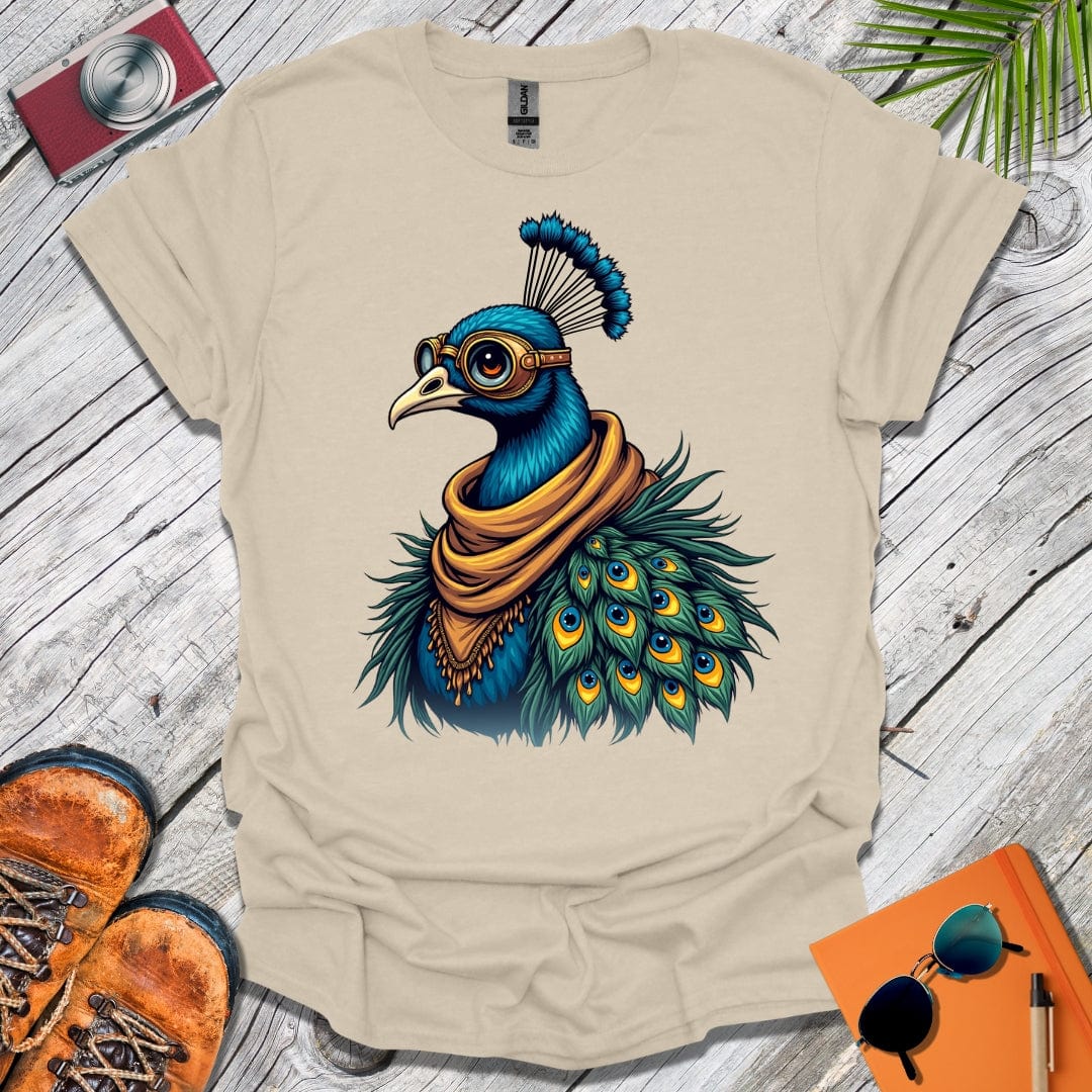 Goggled Peacock T-Shirt