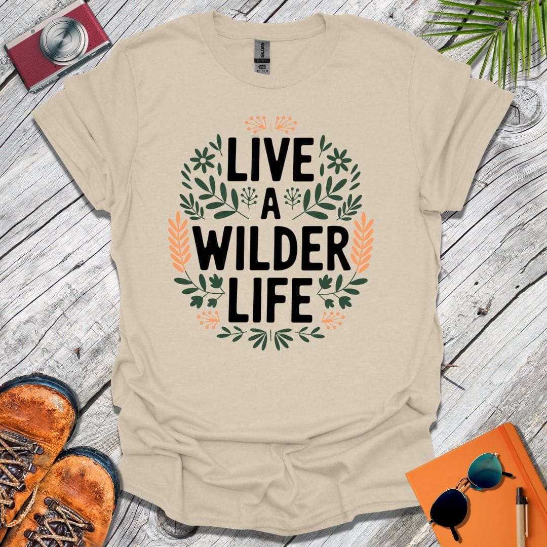 Live a Wilder Life Botanical T-Shirt