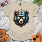 Live a Wilder Life Psychedelic Bear T-Shirt