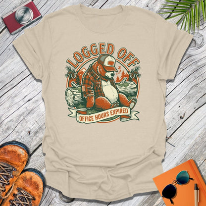 Logged Off Bear T-Shirt