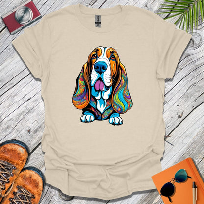 Lovable Bassett Hound T-Shirt
