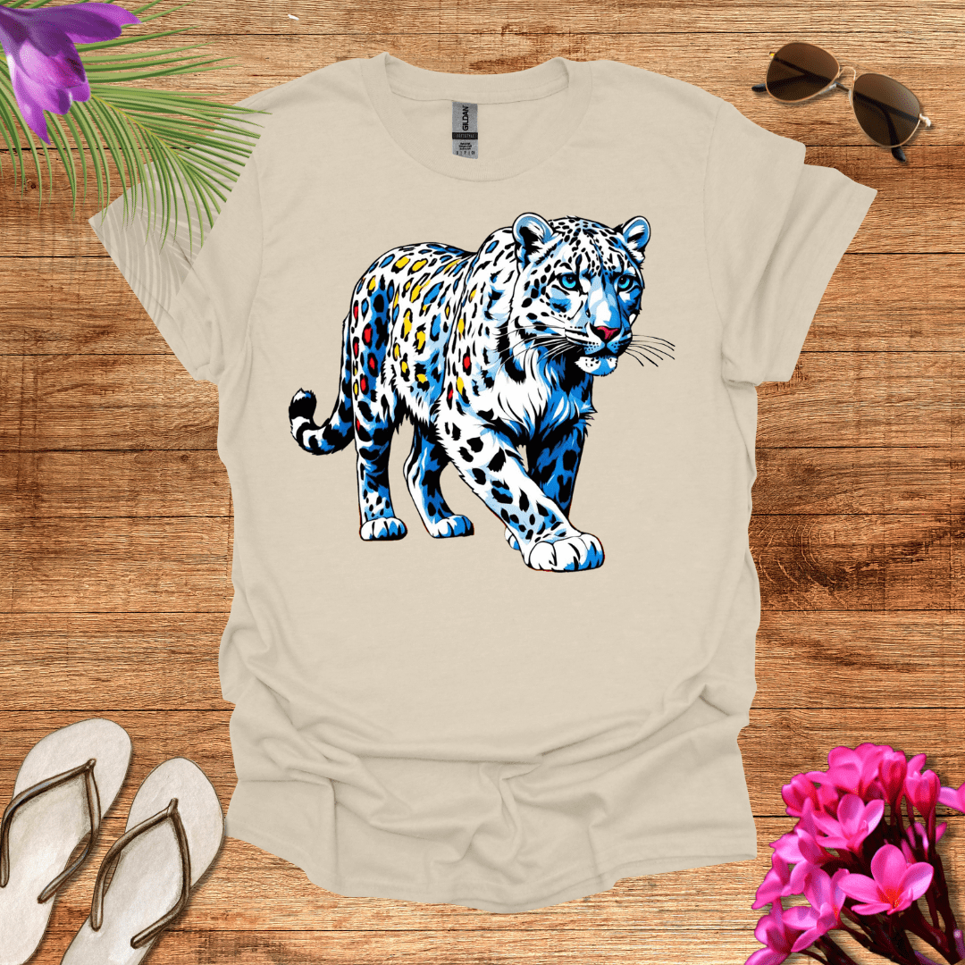 Prowling Snow Leopard T-Shirt