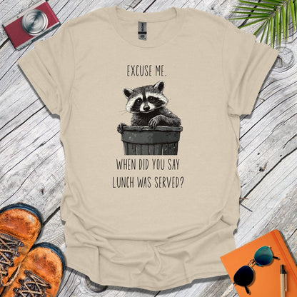 Raccoon Lunch Guest T-Shirt