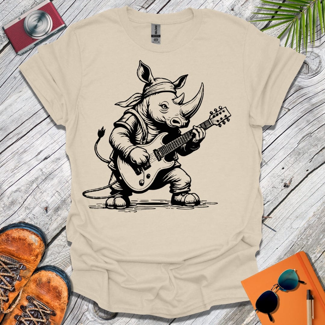 Rhino Guitarist T-Shirt