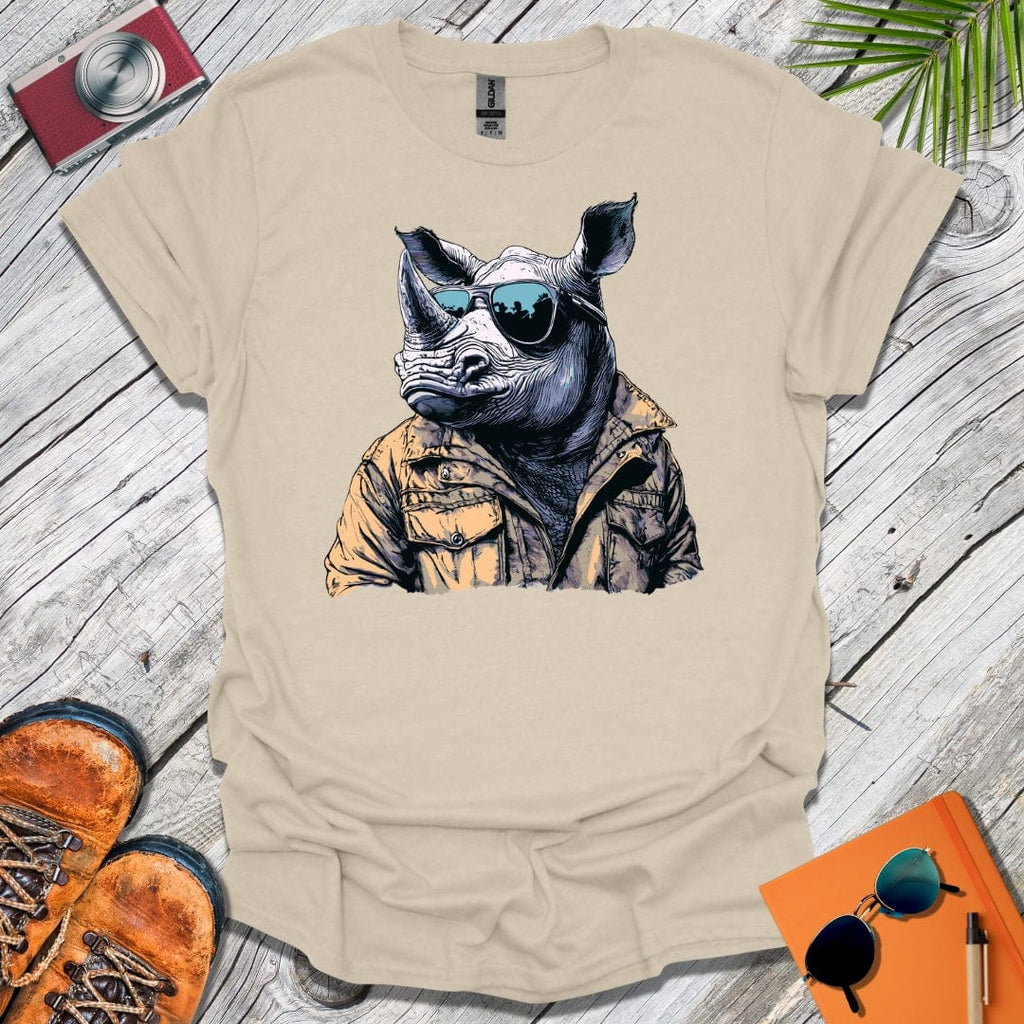 Rhino in Shades T-Shirt