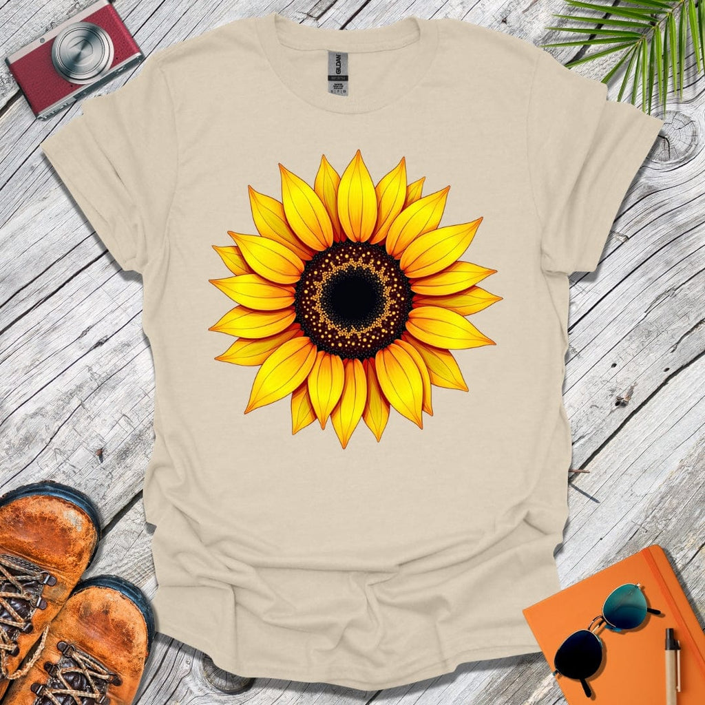 Sunflower Head T-Shirt