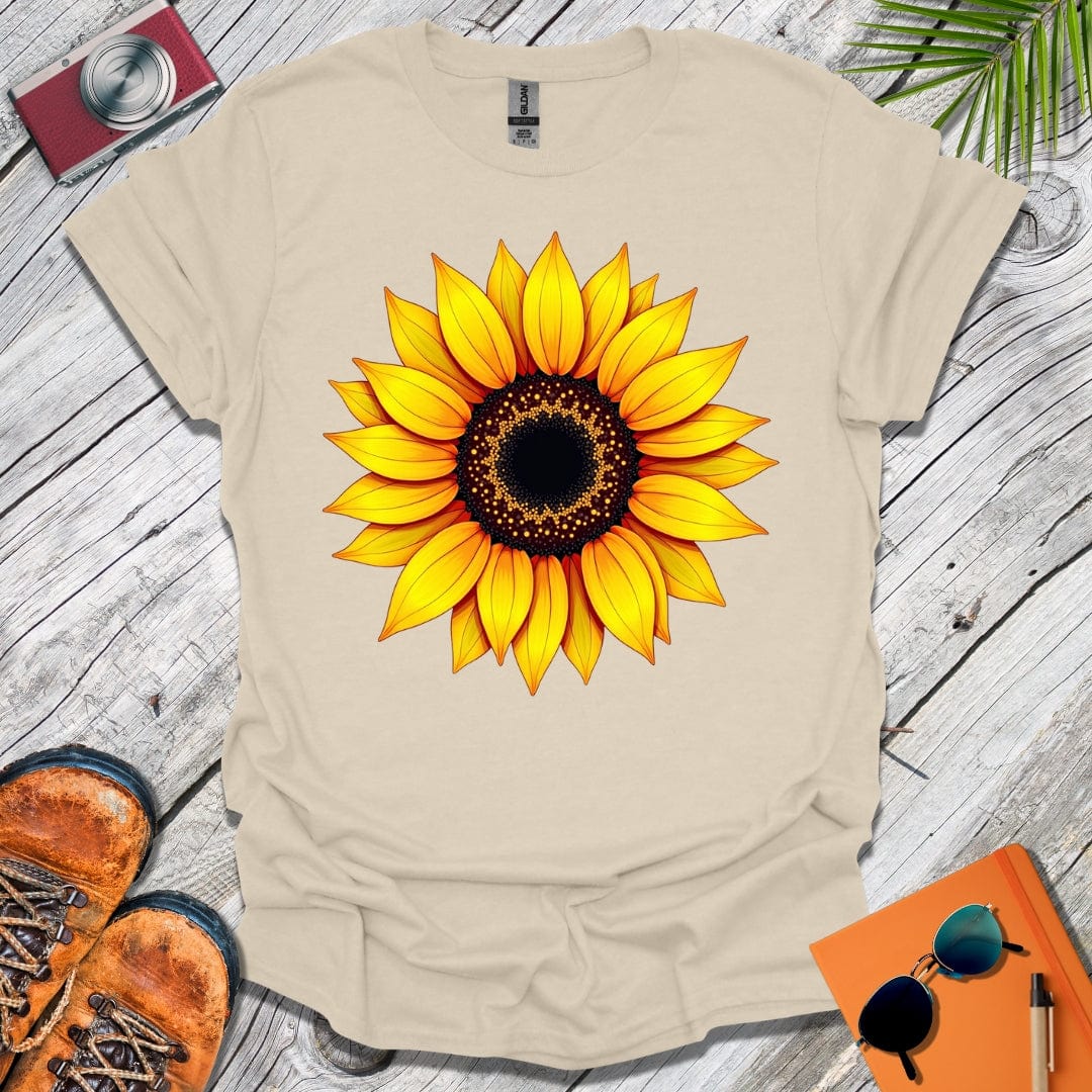 Sunflower Head T-Shirt