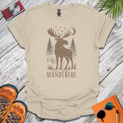Wanderful Moose T-Shirt