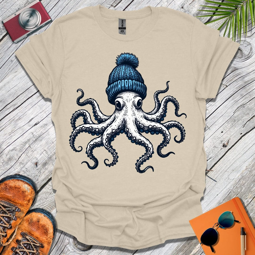 Woolly Hat Octopus T-Shirt