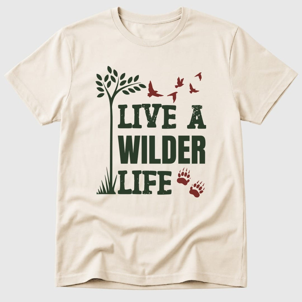 Natural A Wilder Life Tree - Mosaic Rhino