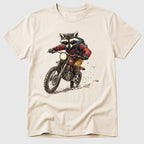 Natural Dirt Bike Raccoon - Mosaic Rhino