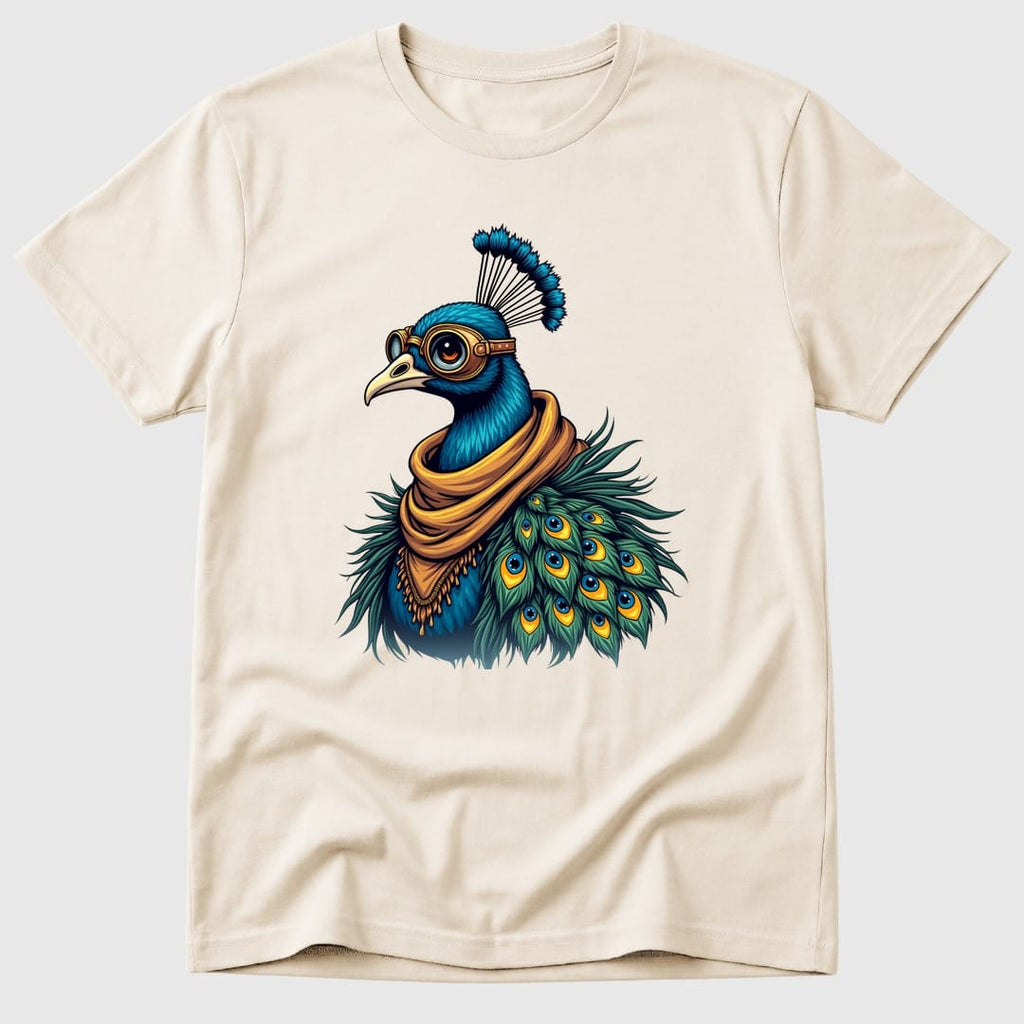 Natural Goggled Peacock - Mosaic Rhino