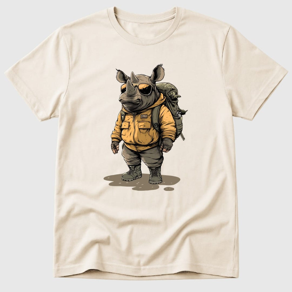 Natural Pathfinder Rhino - Mosaic Rhino