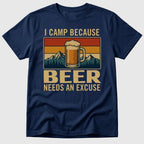 Camp For Beer T-Shirt