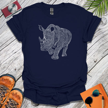 Echo of the Wild Rhino T-Shirt