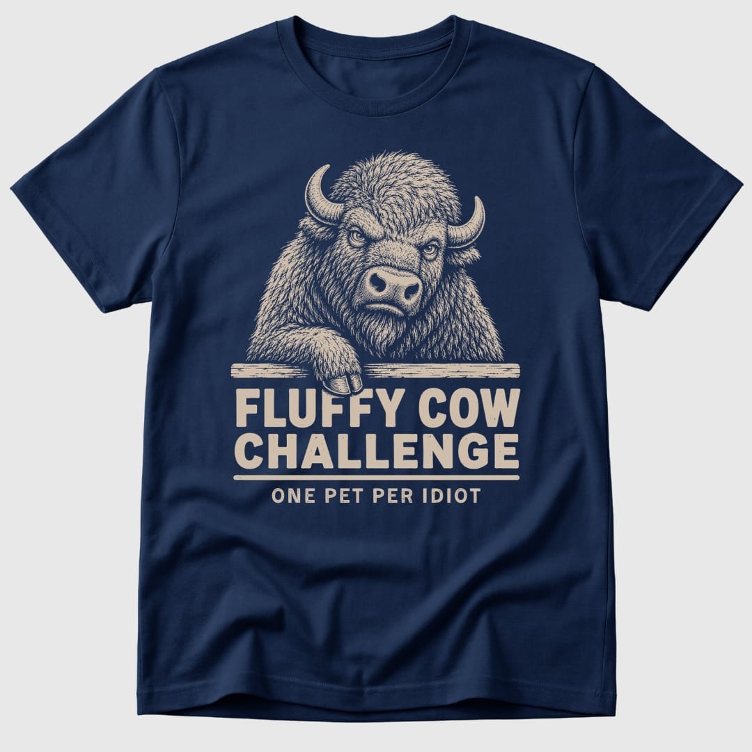 Fluffy Cow Challenge T-Shirt