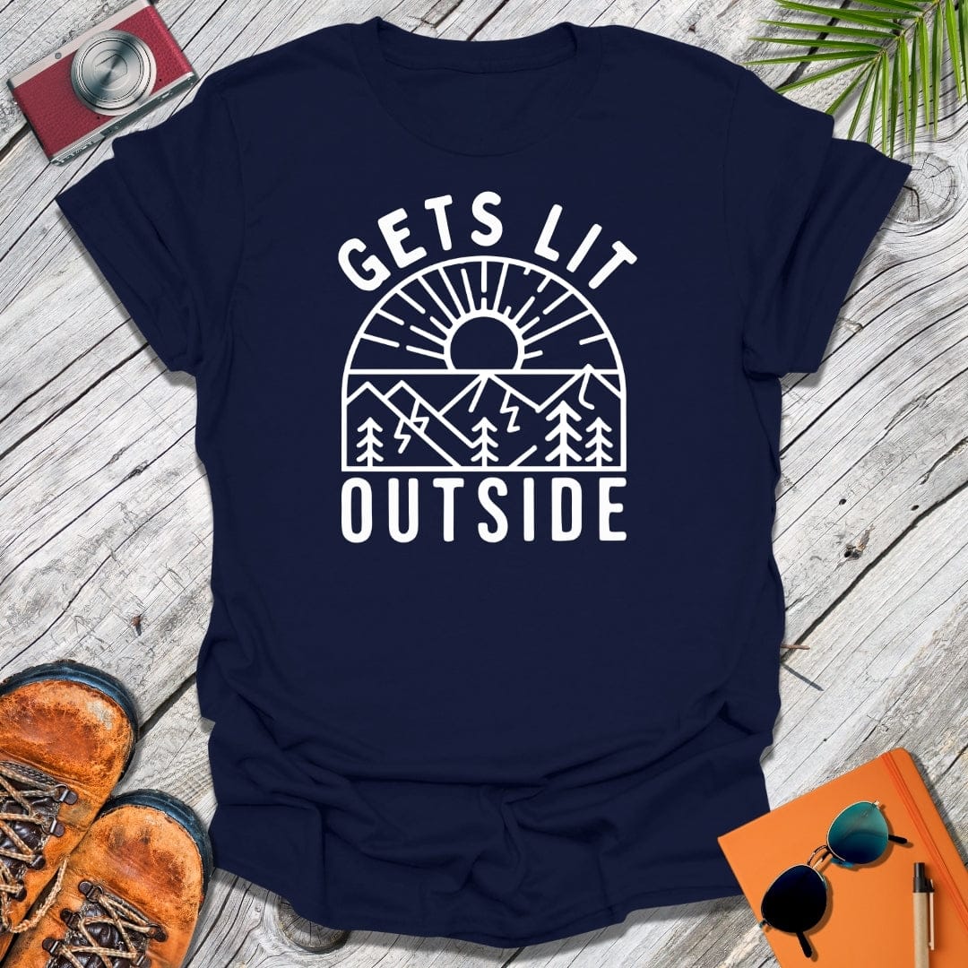 Gets Lit Outside T-Shirt