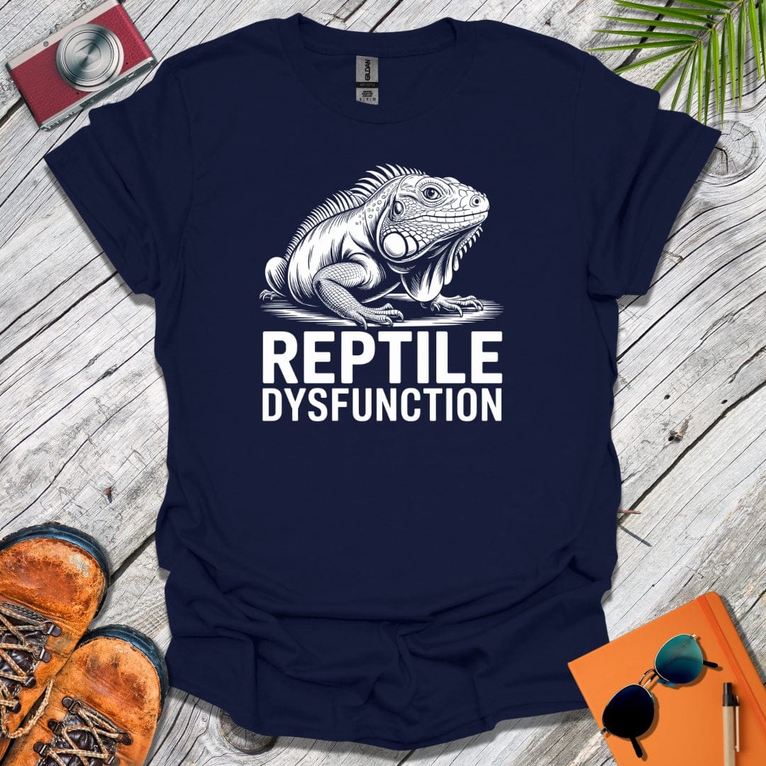 Iguana Reptile Dysfunction T-Shirt