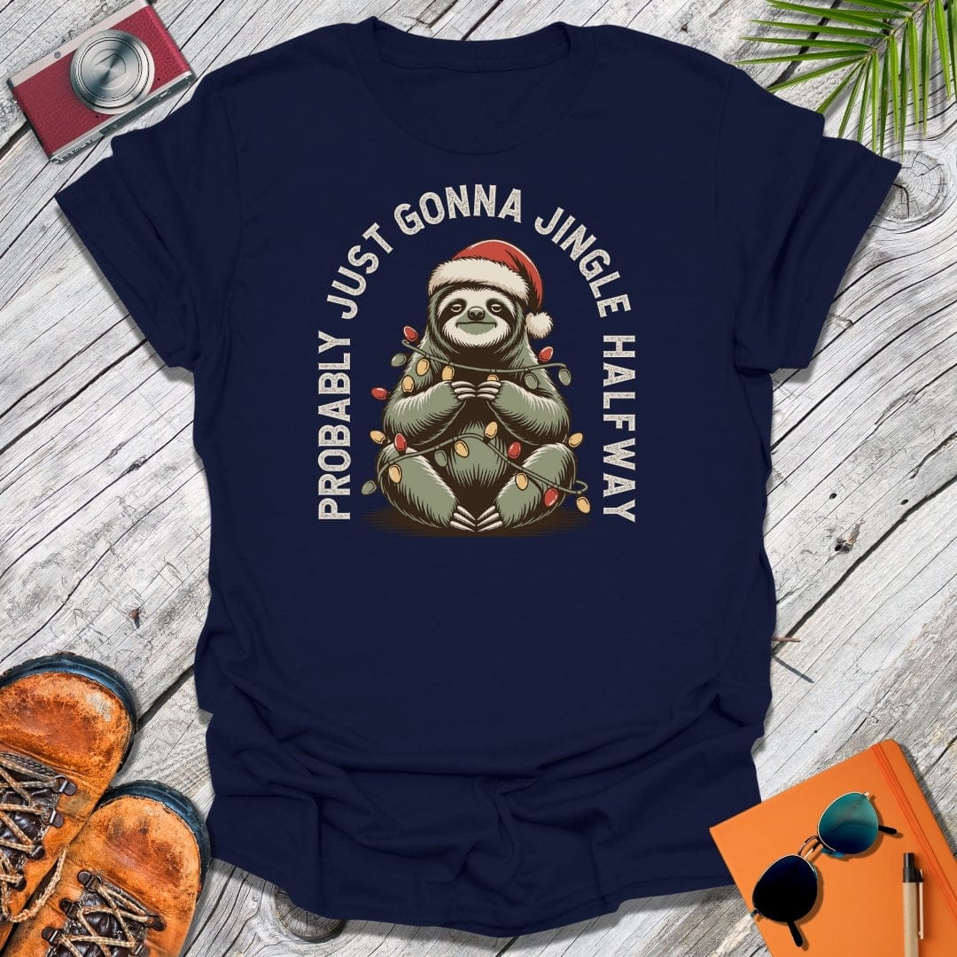 Jingling Halfway Sloth T-Shirt