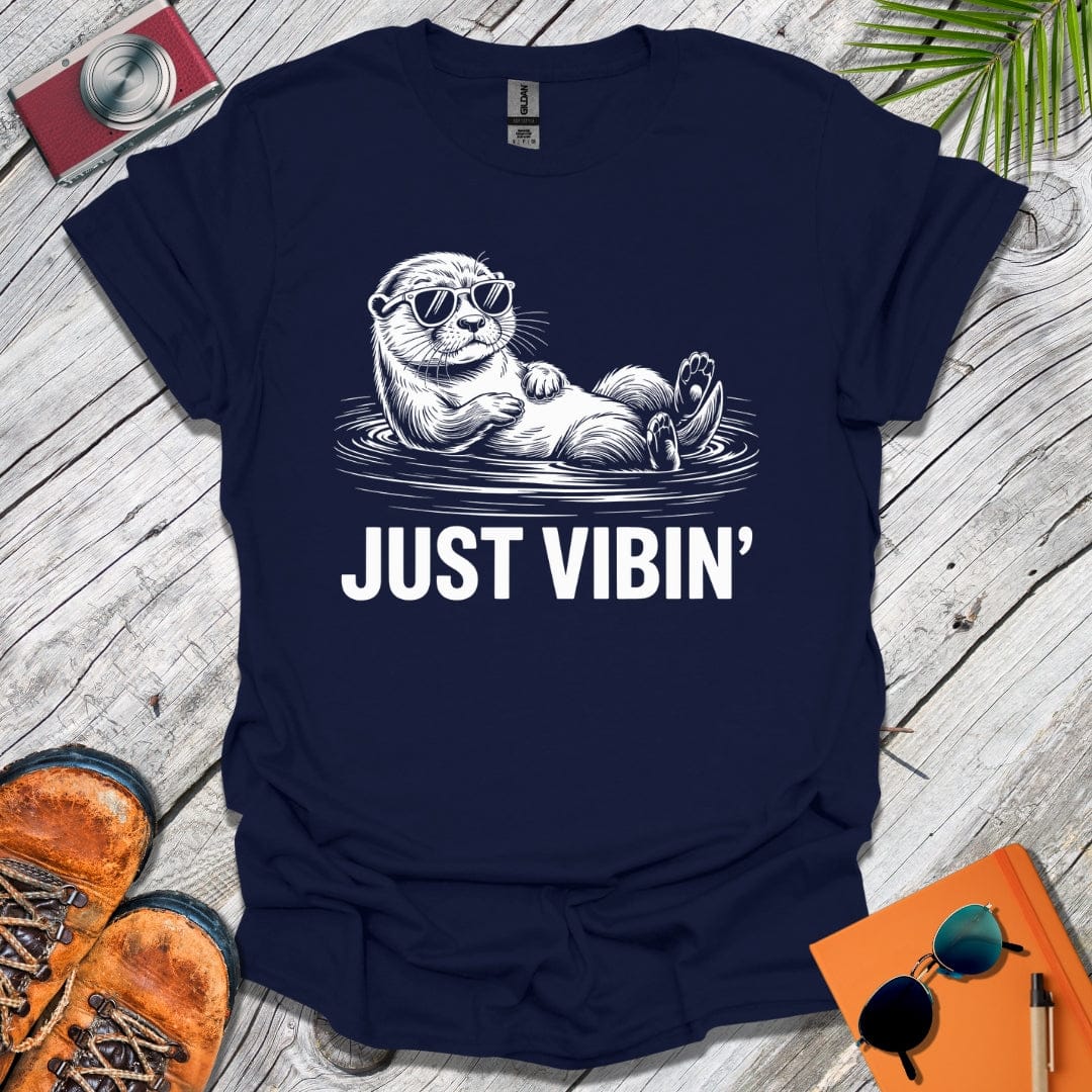 Just Vibin' Otter T-Shirt