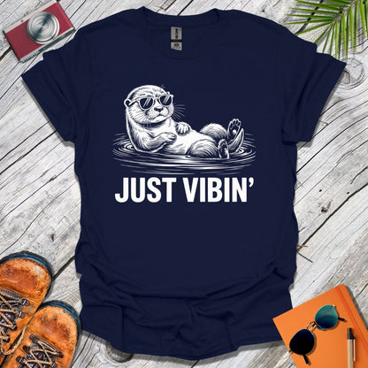 Just Vibin' Otter T-Shirt