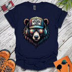 Live a Wilder Life Psychedelic Bear T-Shirt