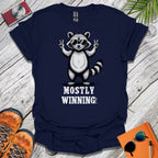 Mostly Winning Raccoon T-Shirt