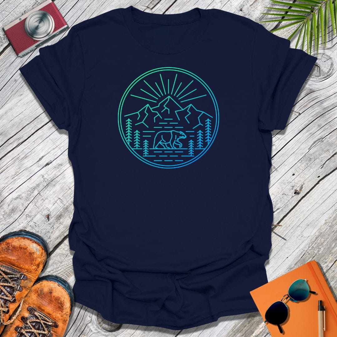 Neon Wilderness Bear T-Shirt